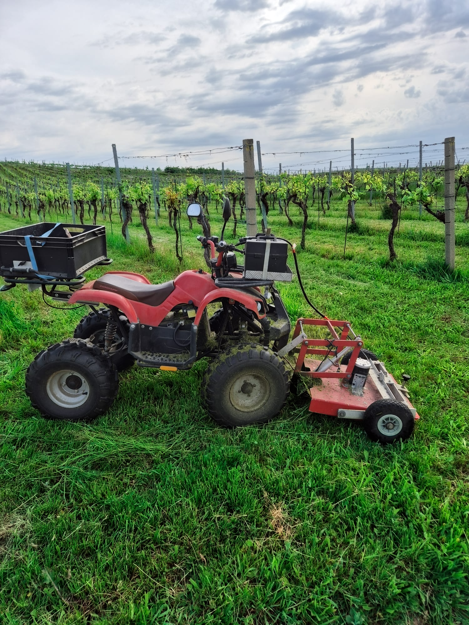 E-Chopper im Einsatz